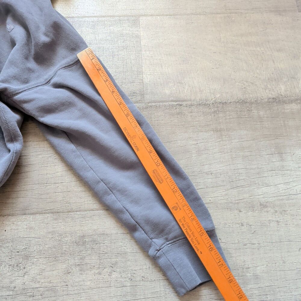 FIGS Women’s Gray Heather Pullover Hoodie Drawstring Long Sleeve Size S - Picture 6 of 7